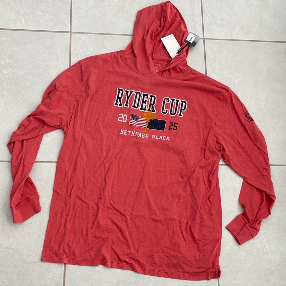 Red 2025 Ryder Cup Hoodie